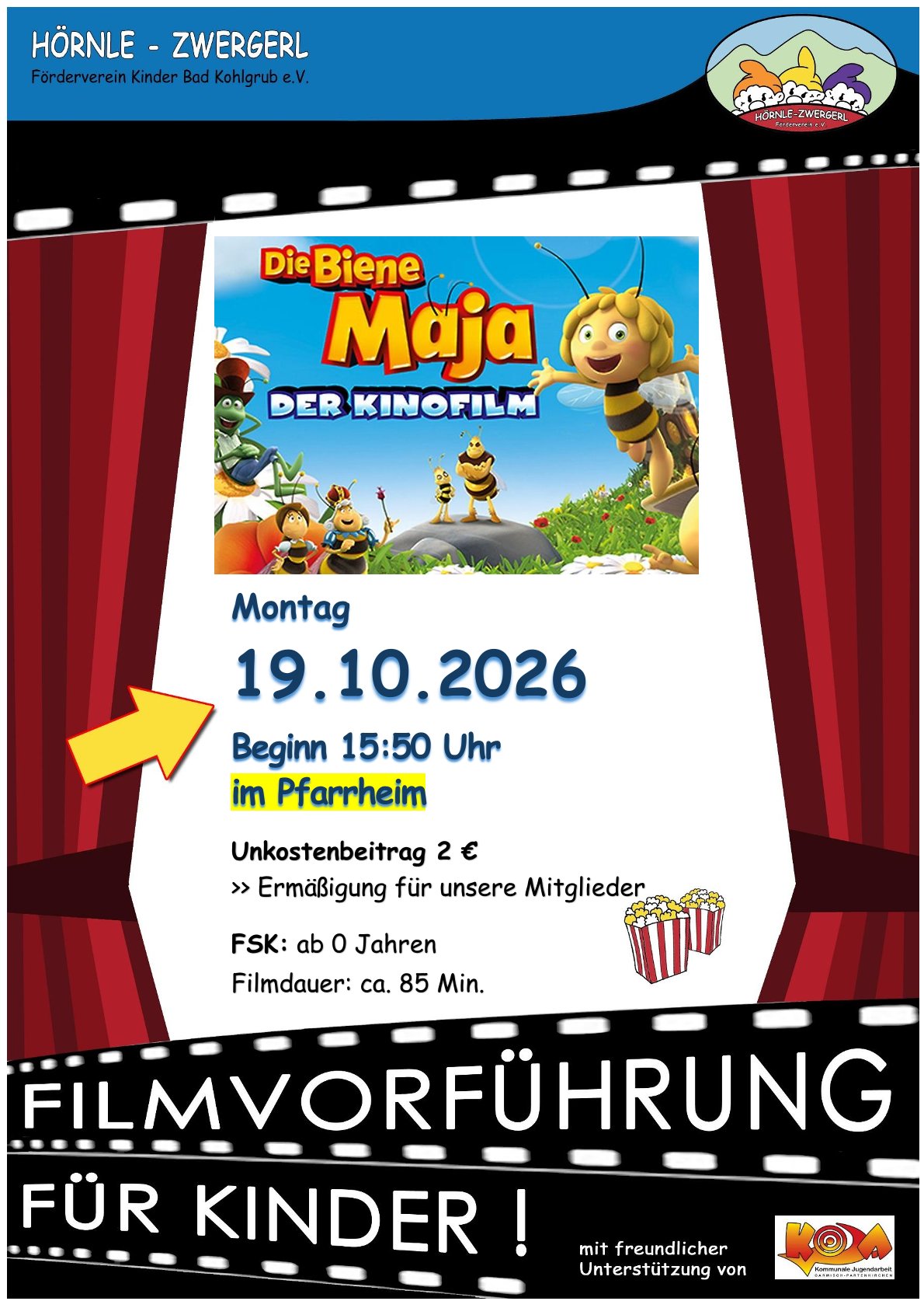 Kinotermine Schuljahr 24/25